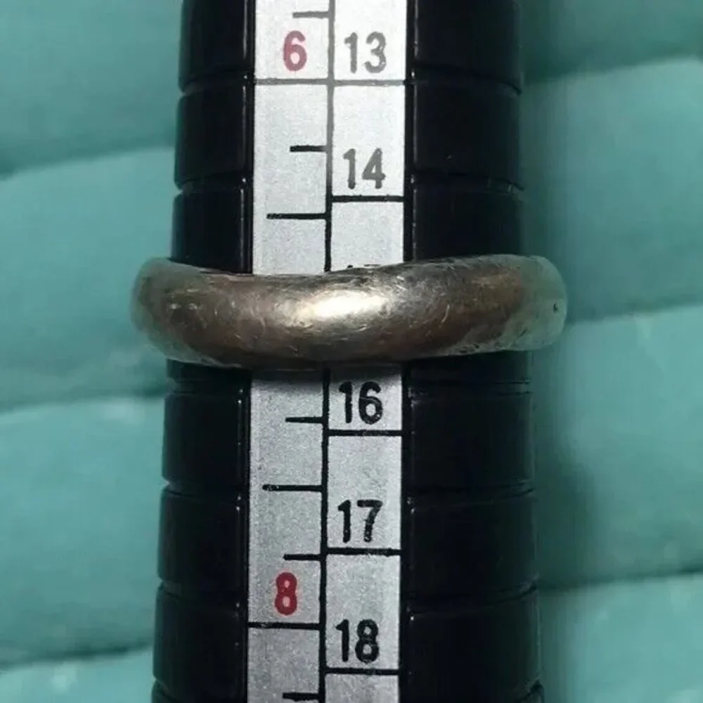 Sterling Silver Band Thailand Signed SU